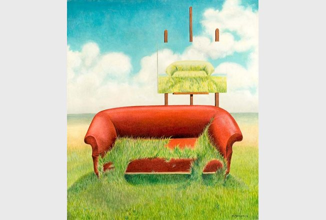 The Red Sofa, 1979
